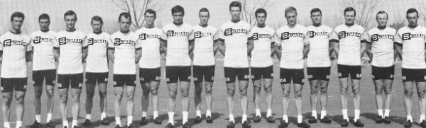 1968 Salvarani ciclismo - squadra
