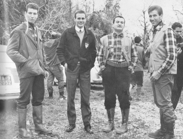 1970 Salvarani ciclismo - Gimondi, Longo, Luigi Salvarani e Adorni