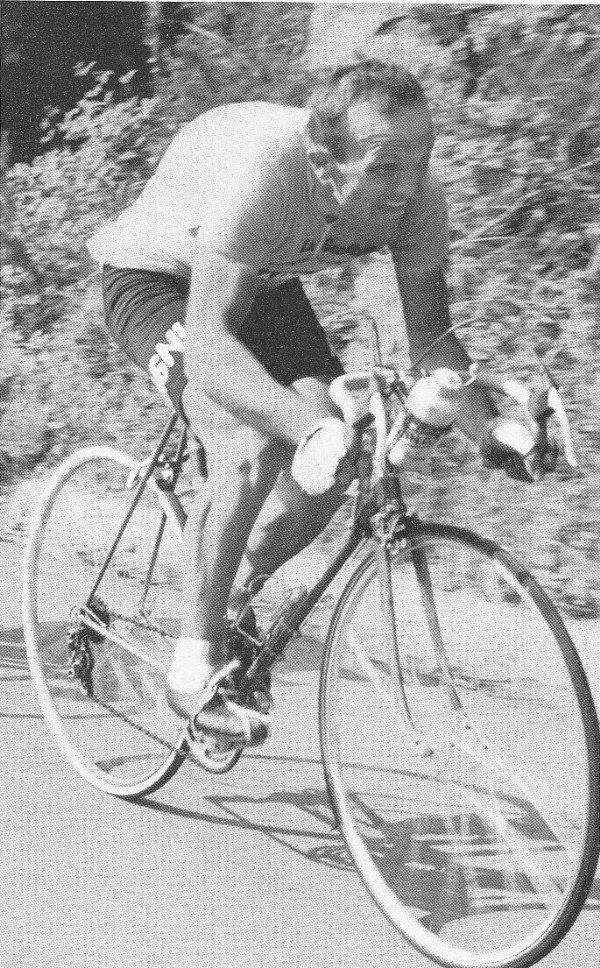 1963 Salvarani ciclismo - Ronchini in maglia rosa