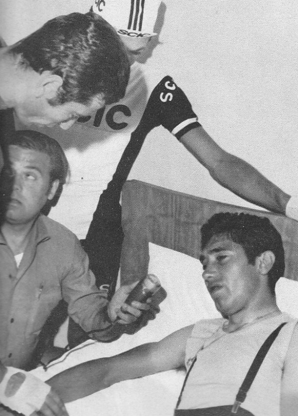 1969 Salvarani ciclismo - Gimondi consola Merckx